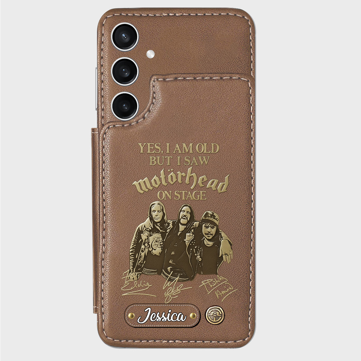 Motorhead on Stage - Personalized Music Band Wallet Phone Case