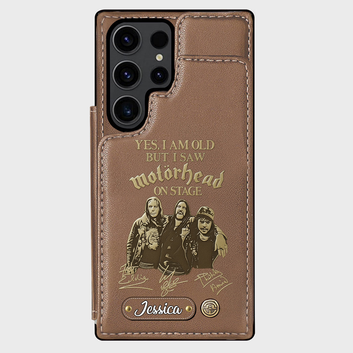 Motorhead on Stage - Personalized Music Band Wallet Phone Case