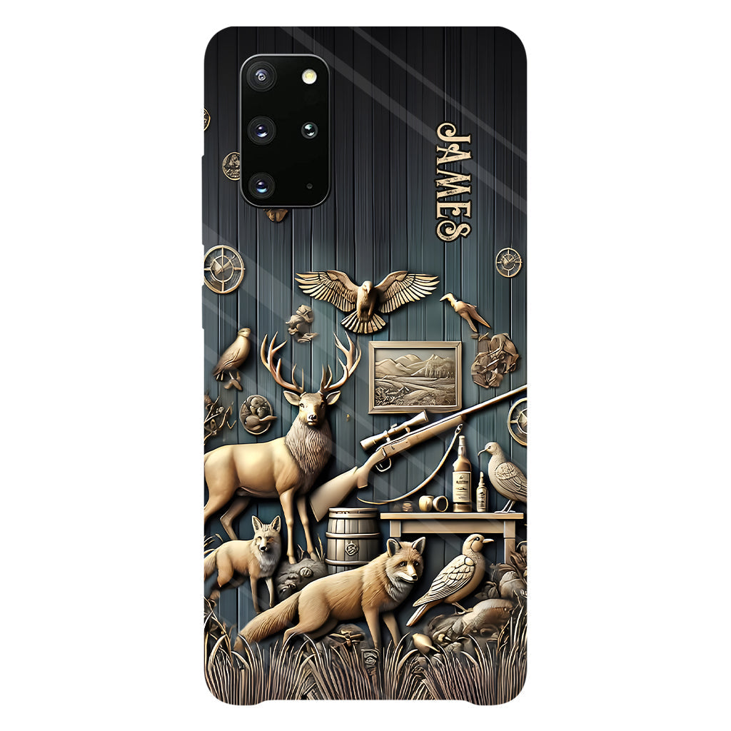 Étui de téléphone Vintage Tools - Illustration personnalisée de chasse