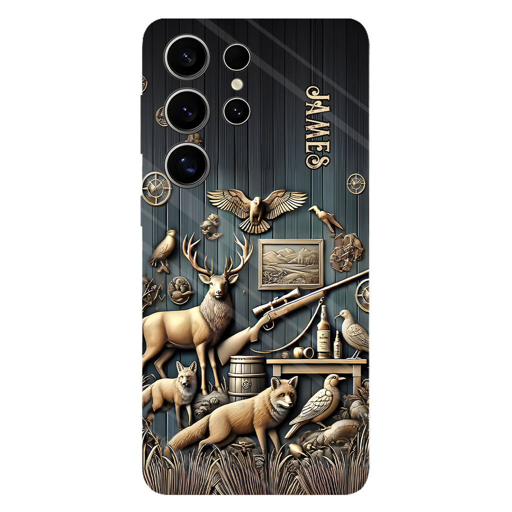 Étui de téléphone Vintage Tools - Illustration personnalisée de chasse