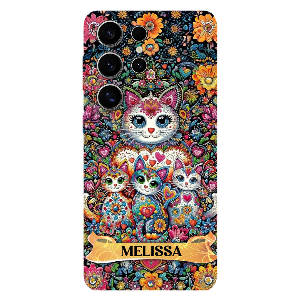 Magnifiques chats - Coque de téléphone personnalisée avec impression intégrale de chat