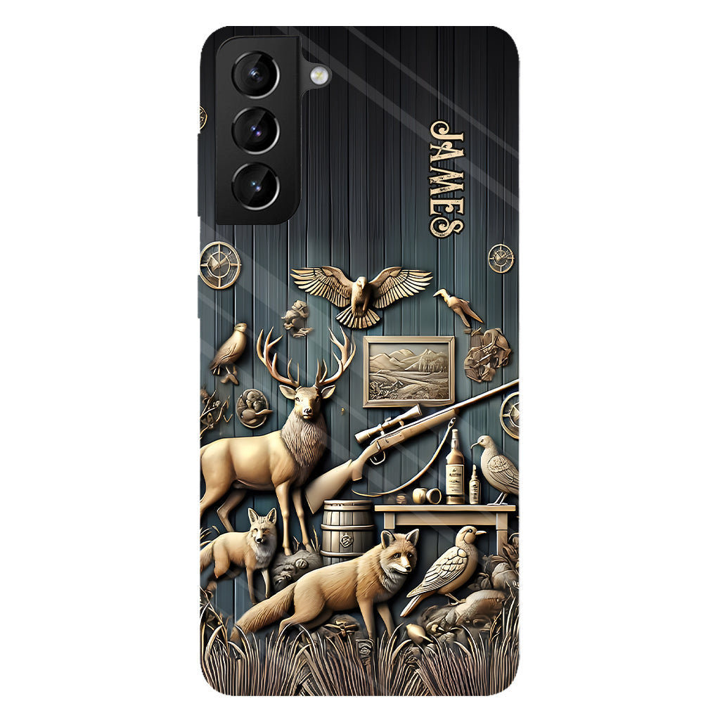 Étui de téléphone Vintage Tools - Illustration personnalisée de chasse