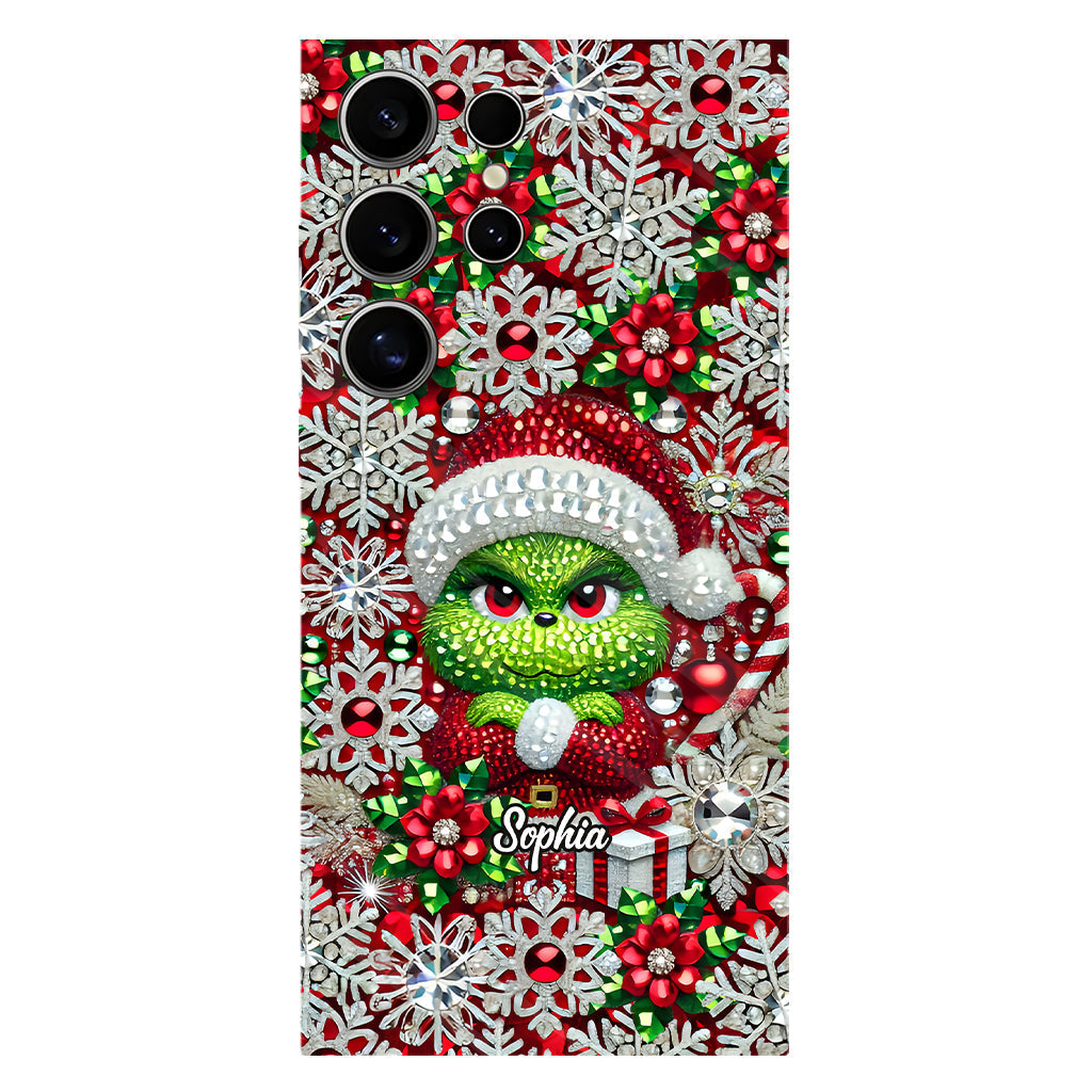 Merry Grinchmas - Personalized Stole Christmas Full Print Phone Case