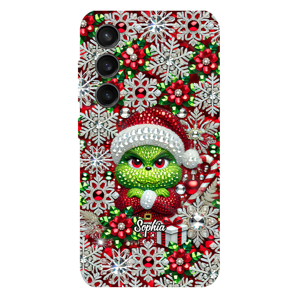 Merry Grinchmas - Personalized Stole Christmas Full Print Phone Case