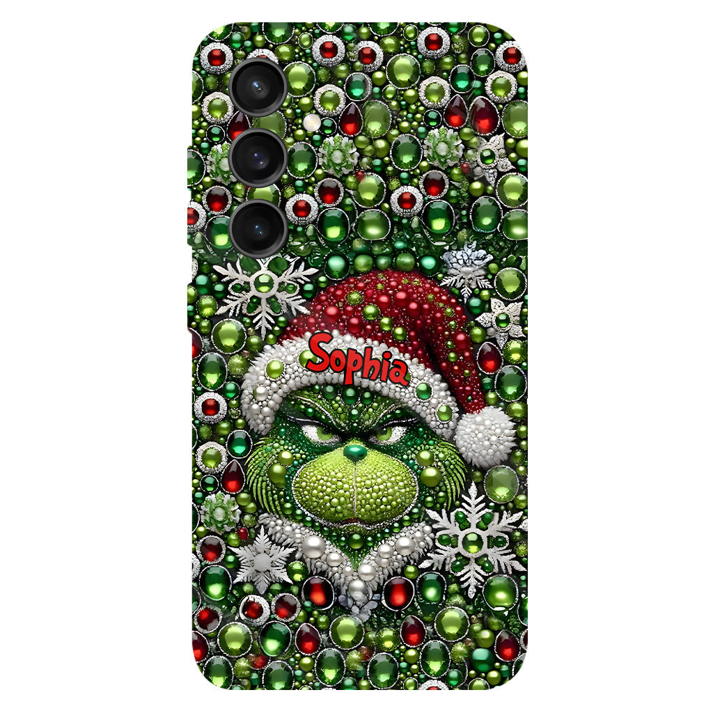 Merry Grinchmas - Personalized Stole Christmas Full Print Phone Case