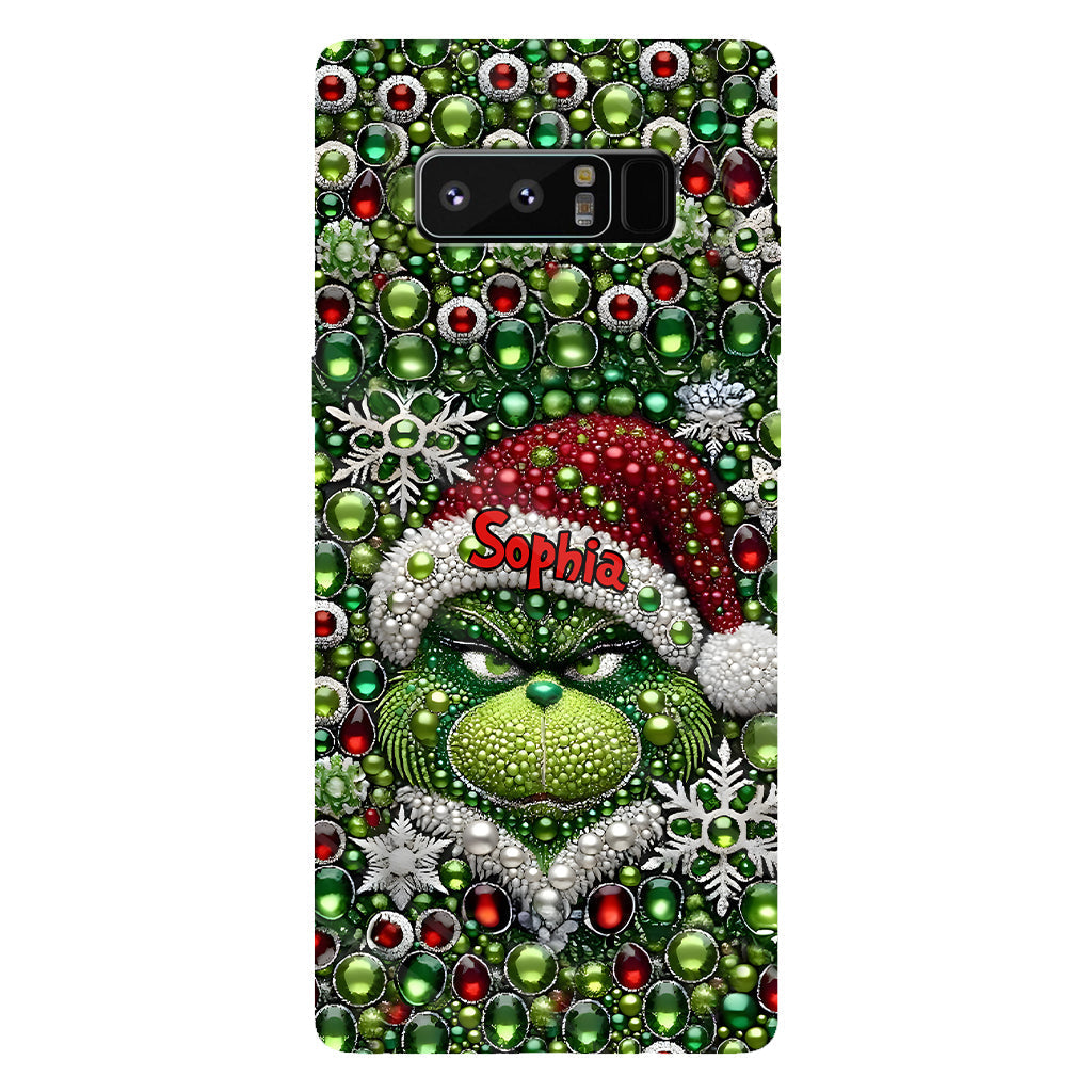 Merry Grinchmas - Personalized Stole Christmas Full Print Phone Case