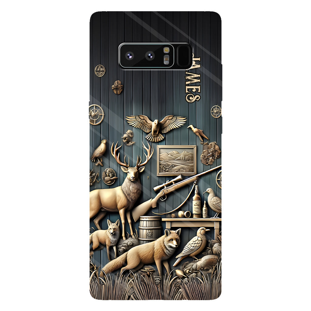 Étui de téléphone Vintage Tools - Illustration personnalisée de chasse