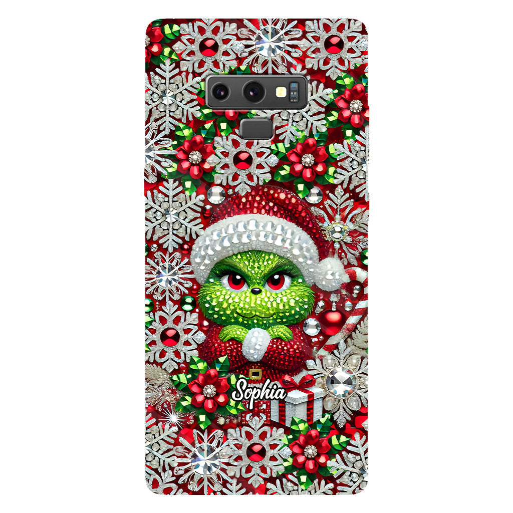 Merry Grinchmas - Personalized Stole Christmas Full Print Phone Case
