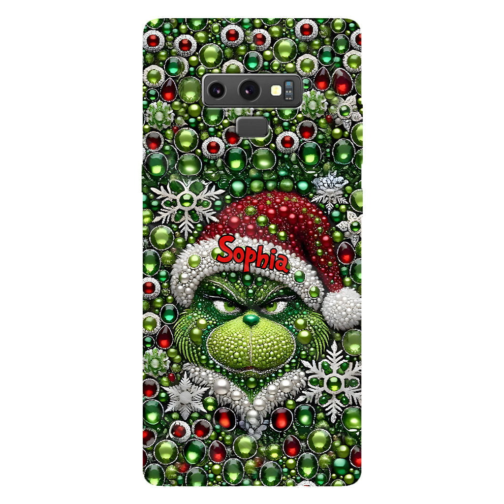 Merry Grinchmas - Personalized Stole Christmas Full Print Phone Case