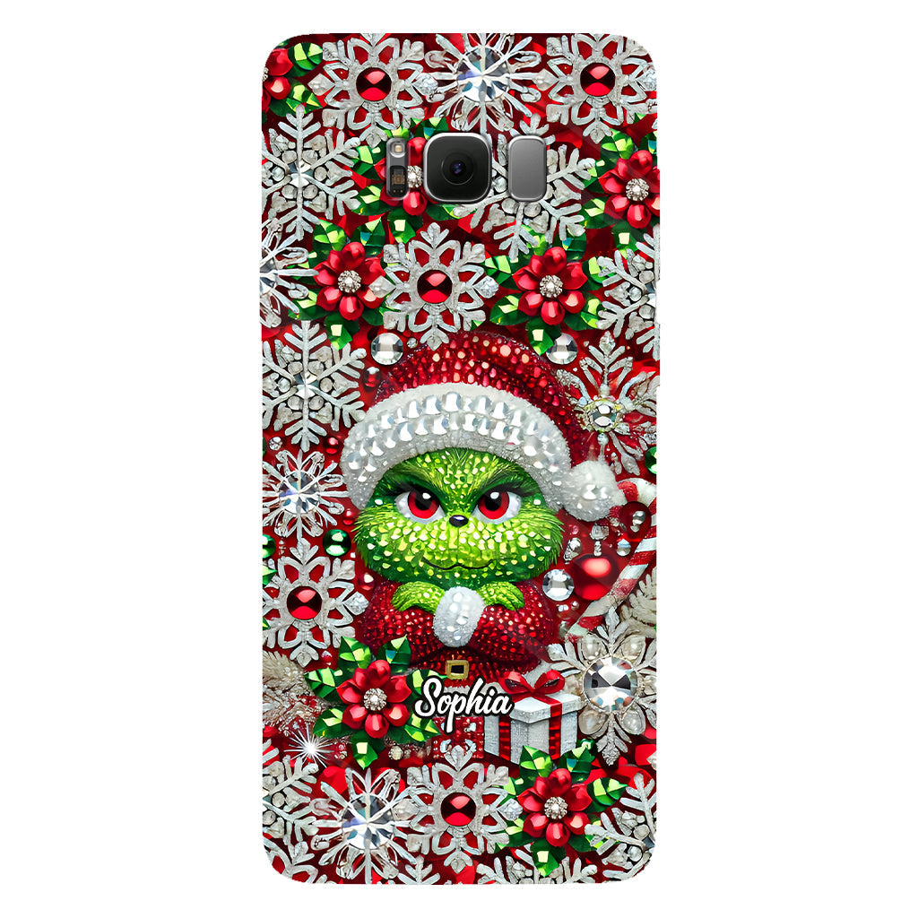 Merry Grinchmas - Personalized Stole Christmas Full Print Phone Case
