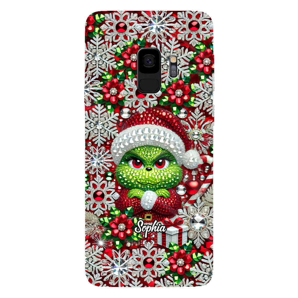 Merry Grinchmas - Personalized Stole Christmas Full Print Phone Case