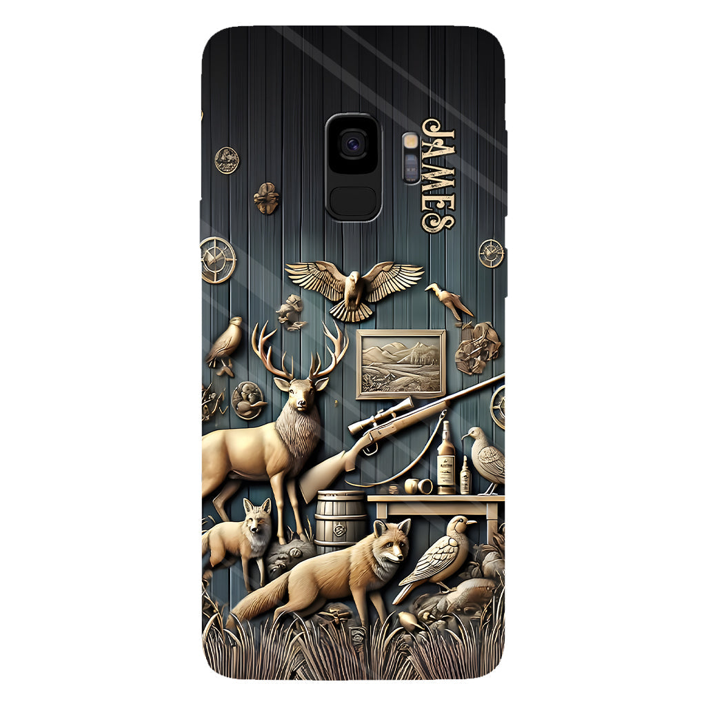 Étui de téléphone Vintage Tools - Illustration personnalisée de chasse