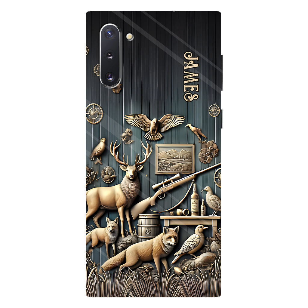 Étui de téléphone Vintage Tools - Illustration personnalisée de chasse