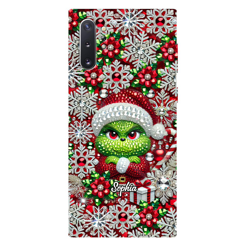 Merry Grinchmas - Personalized Stole Christmas Full Print Phone Case