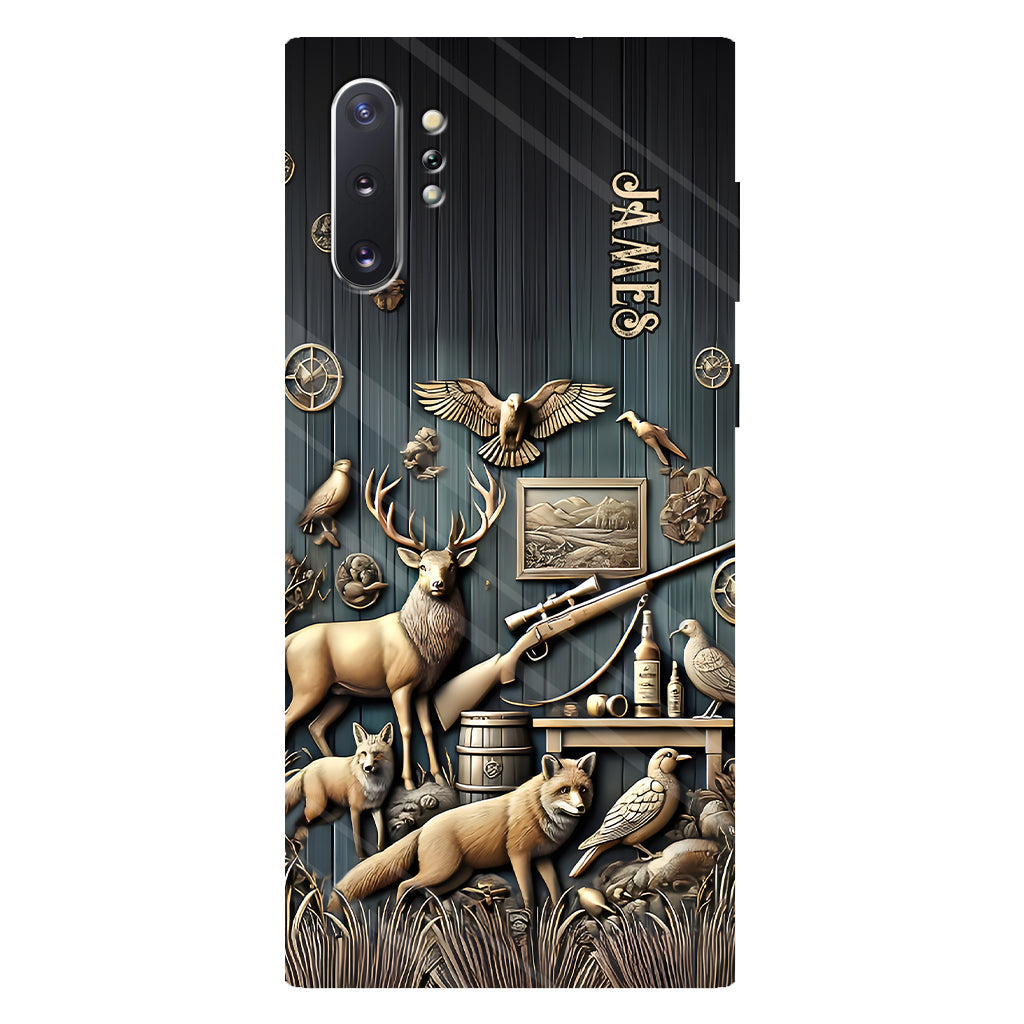 Étui de téléphone Vintage Tools - Illustration personnalisée de chasse