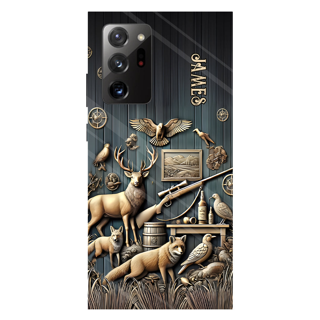 Étui de téléphone Vintage Tools - Illustration personnalisée de chasse