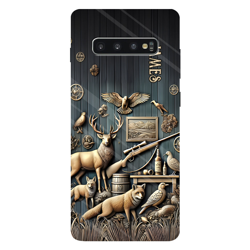 Étui de téléphone Vintage Tools - Illustration personnalisée de chasse