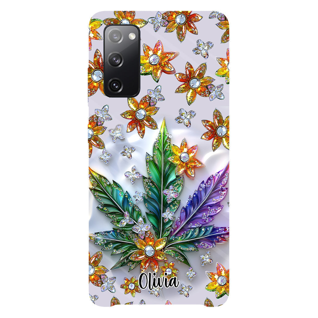 Beautiful Leaf - Personalized Weed Full Print Phone Case