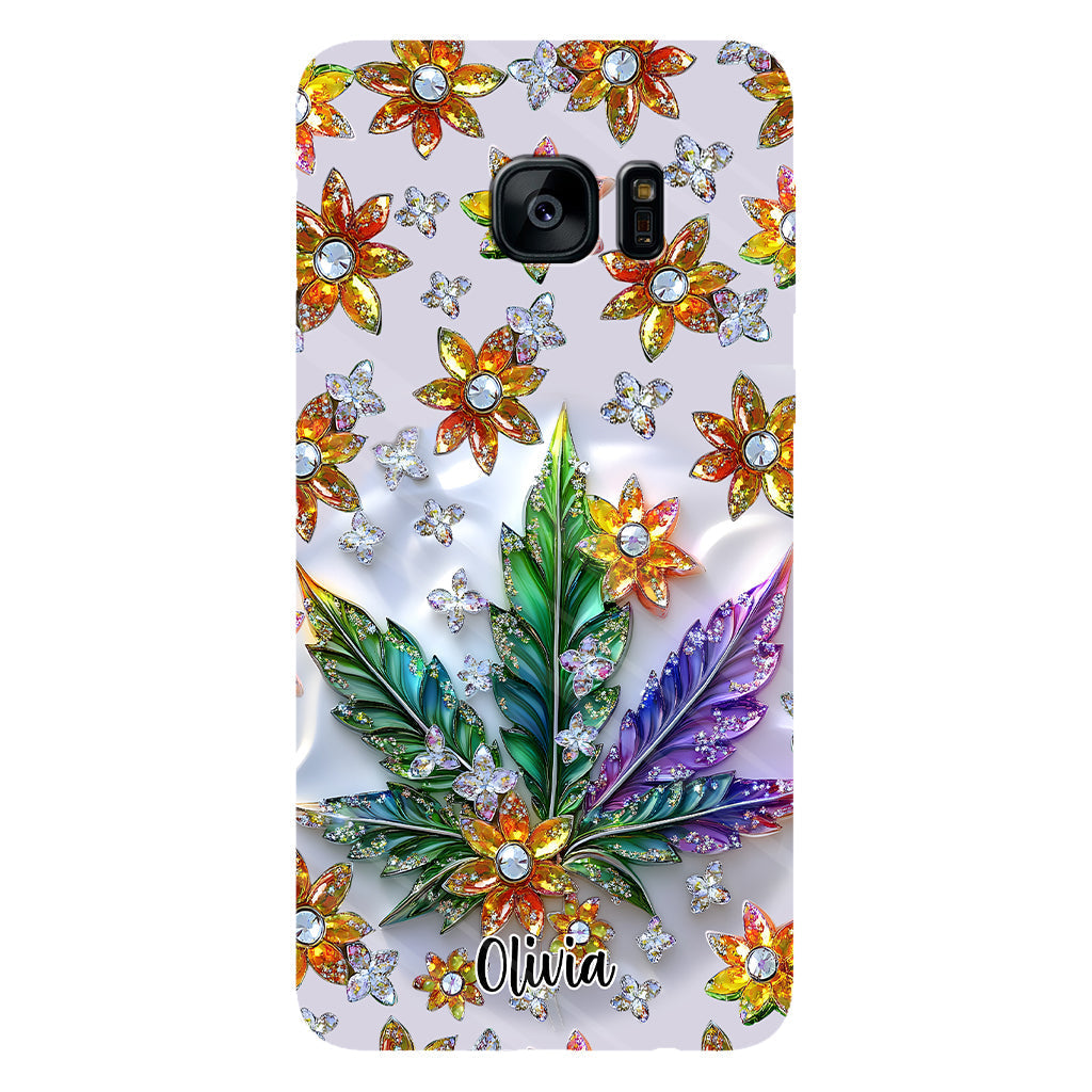 Beautiful Leaf - Personalized Weed Full Print Phone Case
