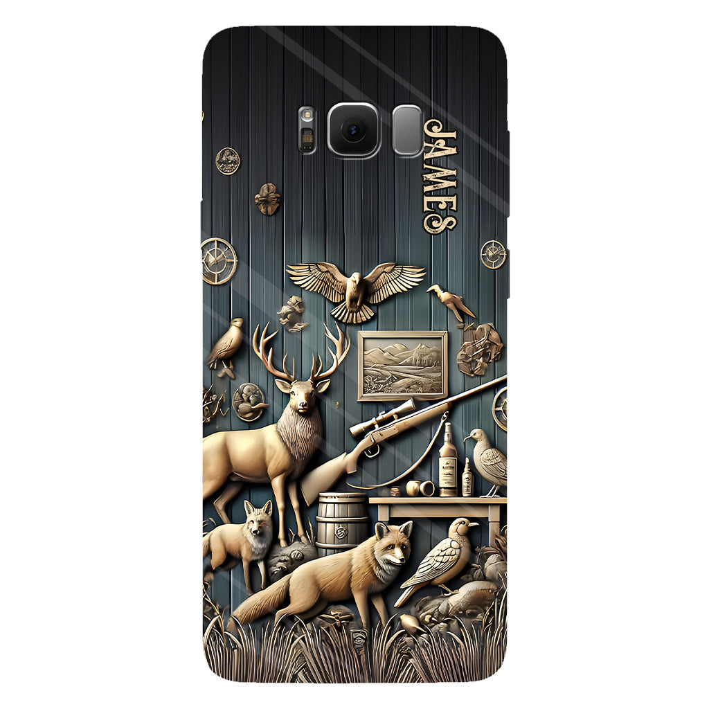 Étui de téléphone Vintage Tools - Illustration personnalisée de chasse