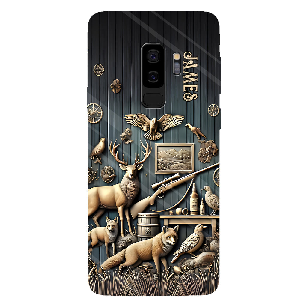 Étui de téléphone Vintage Tools - Illustration personnalisée de chasse