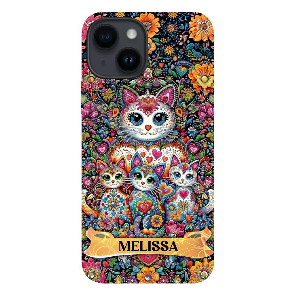 Magnifiques chats - Coque de téléphone personnalisée avec impression intégrale de chat