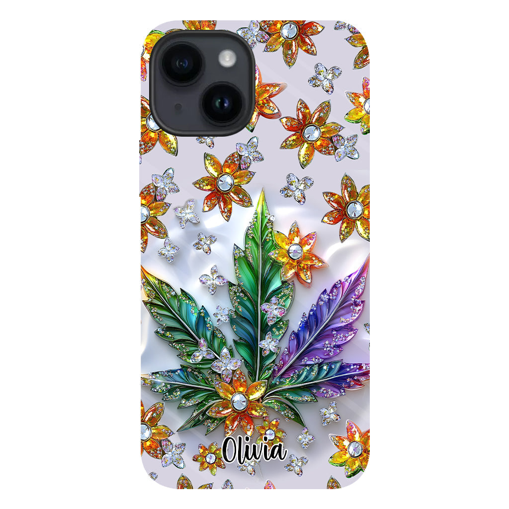 Beautiful Leaf - Personalized Weed Full Print Phone Case