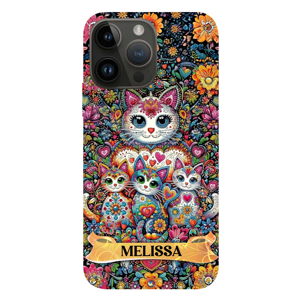 Magnifiques chats - Coque de téléphone personnalisée avec impression intégrale de chat